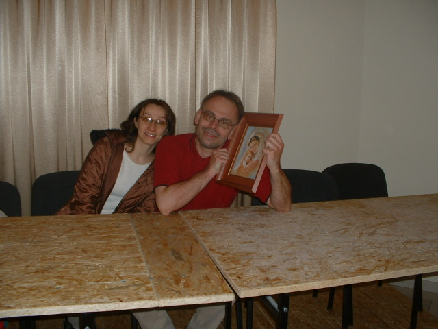 Para jak z obrazka z obrazem